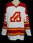 ATLANTA FLAMES RETRO HOCKEY JERSEY WILLI PLETT SEWN NEW ANY SIZE