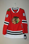 AuthenticWithTag Chicago Blackhawks 88 Kane 19 Toews Blank Adidas Home Jersey