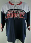 Montreal Canadiens NHL Womens Blue Drawstring Jersey