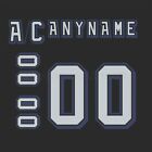 Tampa Bay Lightning 1992 93 Black Jersey Customized Number Kit un sewn