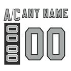 Los Angeles Kings 1988 91 White Jersey Customized Number Kit un sewn