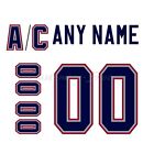 Vancouver Canucks 1997 2007 White Jersey Customized Number Kit un stitched