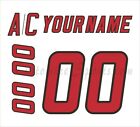 Carolina Hurricanes Customized Number Kit for 2000 13 White Jersey