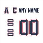 Montreal Canadiens Away Jersey Customized Number Kit un stitched