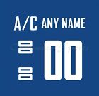 Vancouver Canucks Home Jersey Customized Number Kit un stitched