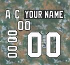 Tampa Bay Lightning Camo Jersey Customized Number Kit Double Layer un stitched