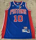 New Dennis Rodman Throwback Swingman Jersey 10 Detroit Pistons Mens