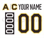 Boston Bruins Customized Number Kit for 2019 Winter Classic Jersey