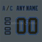 Tampa Bay Lightning Cross Check Dark Jersey Customized Number Kit un stitched