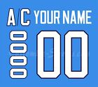 WCH Team Finland Customized Number Kit for 1996 Blue Jersey