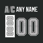 Los Angeles Kings 1992 1998 Black Jersey Customized Number Kit un sewn