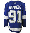 Steven Stamkos Tampa Bay Lightning Adidas Authentic Home NHL Hockey Jersey 