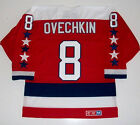 ALEXANDER OVECHKIN WASHINGTON CAPITALS CCM VINTAGE RED JERSEY WITH C NEW