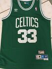 BOSTON CELTICS 33 Larry Bird Hardwood Classics Sewn Jersey