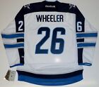BLAKE WHEELER WINNIPEG JETS REEBOK PREMIER AWAY JERSEY