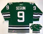 TYLER SEGUIN PLYMOUTH WHALERS REEBOK GREEN JERSEY DALLAS STARS