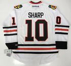 PATRICK SHARP CHICAGO BLACKHAWKS REEBOK NHL PREMIER AWAY JERSEY