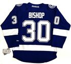 BEN BISHOP TAMPA BAY LIGHTNING REEBOK PREMIER JERSEY