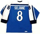 TEEMU SELANNE AUTHENTIC FINLAND OLYMPIC JERSEY ANAHEIM DUCKS
