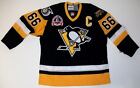 MARIO LEMIEUX PITTSBURGH PENGUINS 1992 STANLEY CUP CCM VINTAGE JERSEY NEW