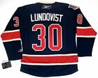 HENRIK LUNDQVIST NEW YORK RANGERS REEBOK PREMIER THIRD 85th ANNIVERSARY JERSEY