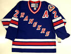 BRIAN LEETCH NEW YORK RANGERS CCM VINTAGE 1994 STANLEY CUP BLUE JERSEY WITH A