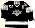 WAYNE GRETZKY LOS ANGELES KINGS 1991 NHL 75TH CCM VINTAGE BLACK JERSEY NEW