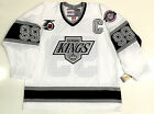 WAYNE GRETZKY LOS ANGELES KINGS 1991 NHL 75TH CCM VINTAGE WHITE JERSEY NEW