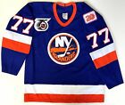 PIERRE TURGEON NEW YORK ISLANDERS 1991 CCM ORIGINAL REPLICA BLUE JERSEY NEW