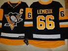 0330 Mens Pittsburgh Penguins MARIO LEMIEUX BREAKAWAY HOCKEY JERSEY New