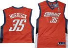 Adam Morrison Charlotte Bobcats Orange Reebok Replica Mens Jersey Older Style