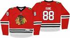 Reebok NHL Hockey Youth Girls Chicago Blackhawks Patrick Kane 88 Jersey Red
