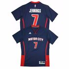 Brandon Jennings Adidas Detroit Pistons Pride Climacool Swingman Jersey Mens