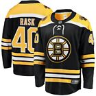 Tuukka Rask 40 Boston Bruins Black  Yellow Hockey Jersey